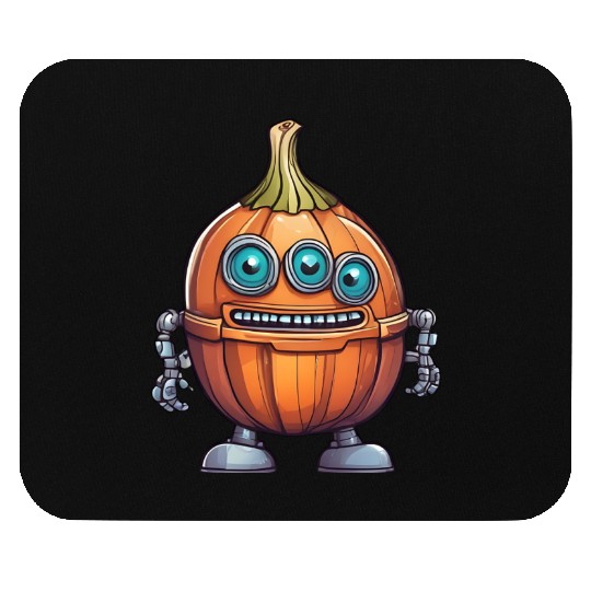 Robot Onion Mouse Pads
