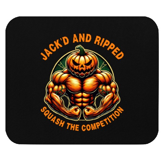 Jack'd and Ripped (Orange Edition) Mouse Pads