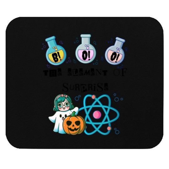 Chemistry Boo The Element Of Surprise Chemist Hall Mouse Pads
