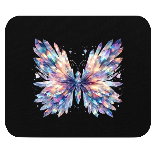 Magical Colorful Butterfly Design Mouse Pads