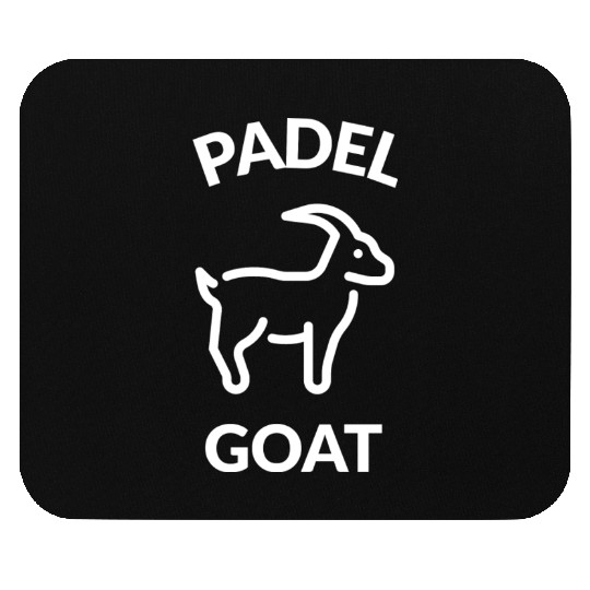 Padel goat Mouse Pads
