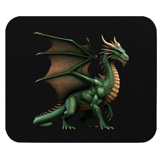 Guardian Dragon of Legend Mouse Pads