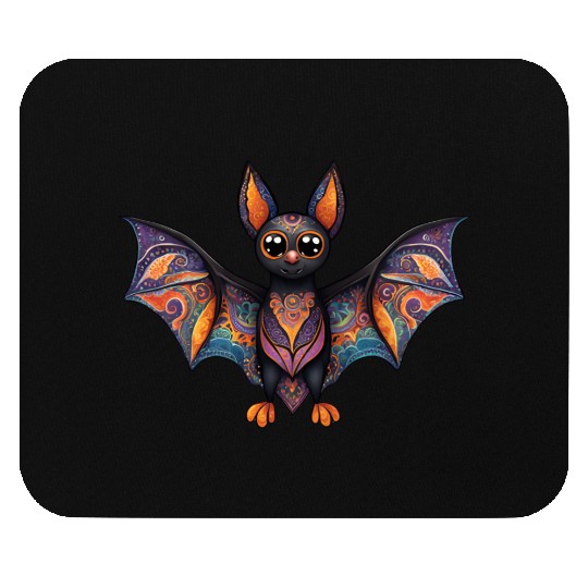 Halloween Bat Alebrije Mouse Pads
