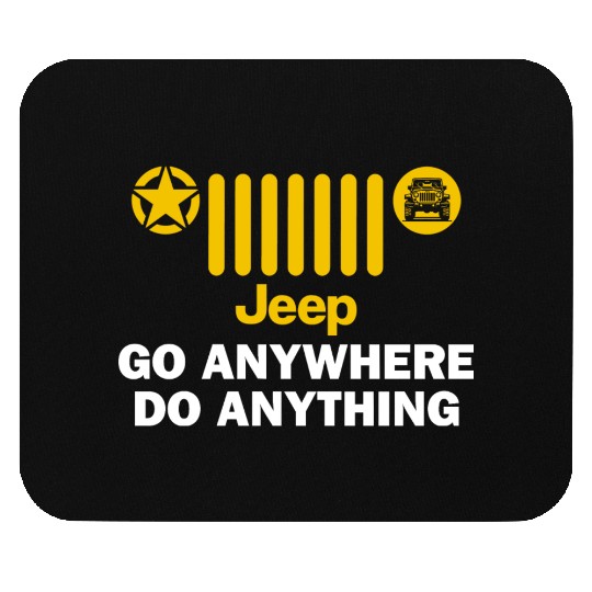 Jeep Go Anywhere Do Anything Mouse Pads