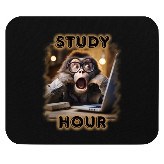 study hour Mouse Pads