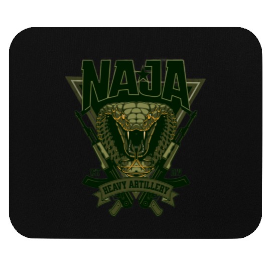 Military unit logo "NAGA" Mouse Pads