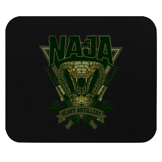 Military unit logo "NAGA" Mouse Pads