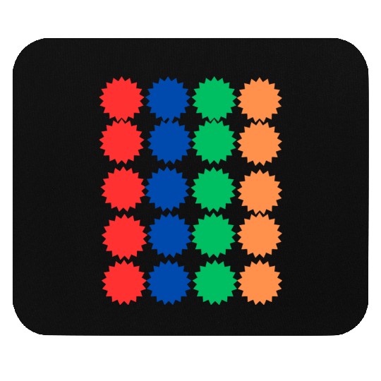 Spiked Circle Pattern Design Mouse Pads