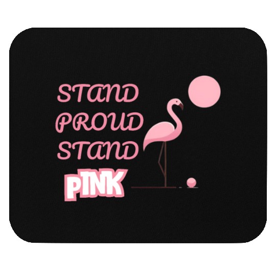 Pink Flamingo Mouse Pads