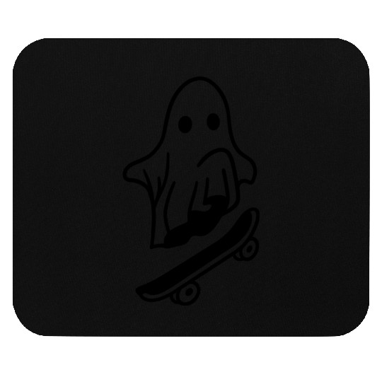 Skater Ghost Mouse Pads