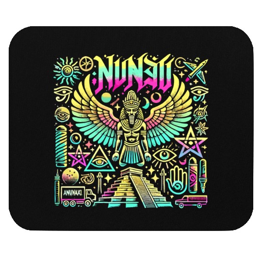 Anunakiz Celestial Enki Guardian Mouse Pads