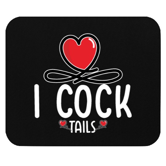Funny I Love Cocktails 6 Mouse Pads