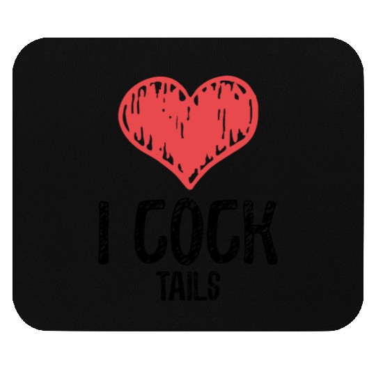 Funny I Love Cocktails 3 Mouse Pads
