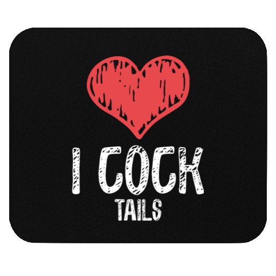 Funny I Love Cocktails 4 Mouse Pads