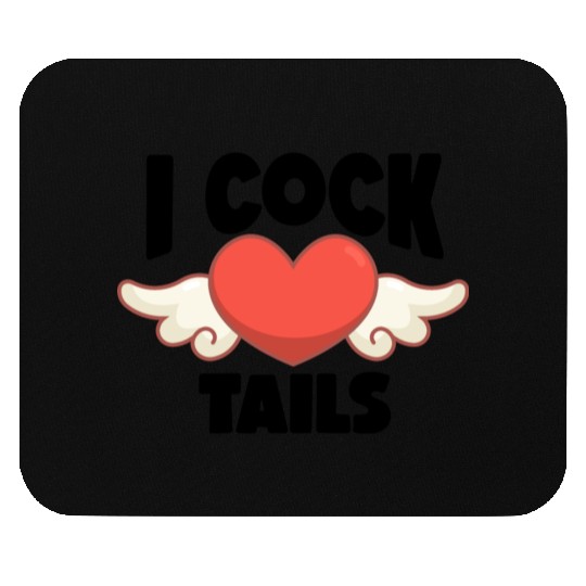 Funny I Love Cocktails 7 Mouse Pads