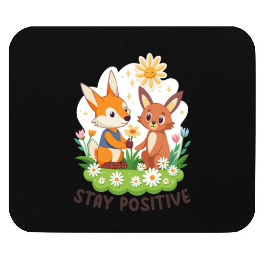 STAY POSITIVE VIBE DESIGN Mouse Pads