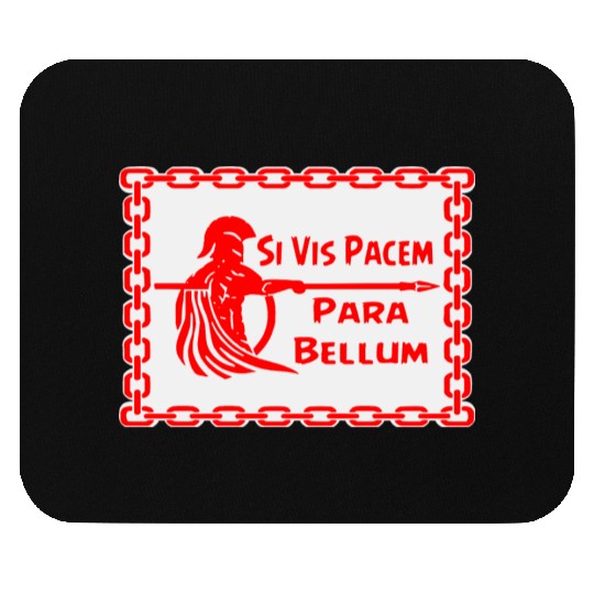 Spartan Si Vis Pacem Para Bellum LIKE US ON FB #U Mouse Pads
