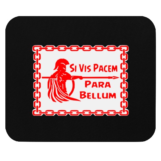 Spartan Si Vis Pacem Para Bellum LIKE US ON FB #U Mouse Pads