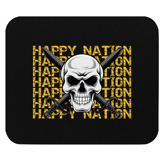 Happy Nation Mouse Pads