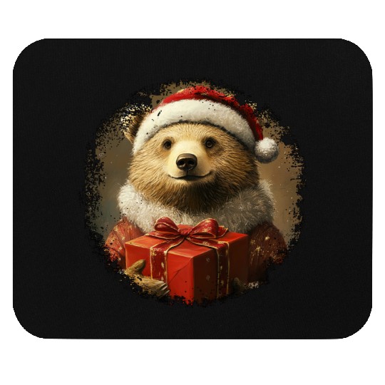 Bears Christmas Mouse Pads
