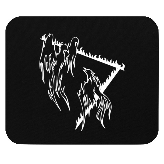 Phoenix bird Mouse Pads