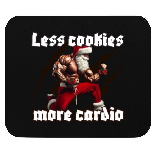 Muscle Santa Mouse Pads – Christmas Workout Apparel