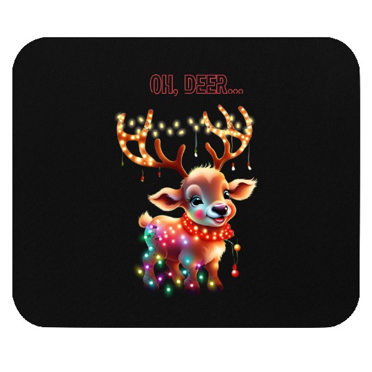 Oh Deer Mouse Pads
