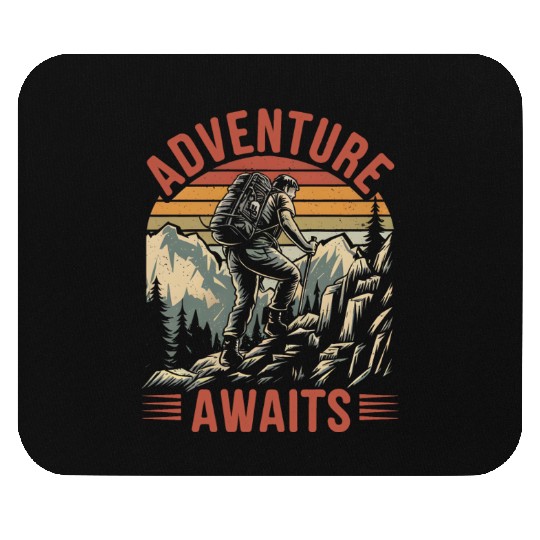 Adventure Awaits Mouse Pads