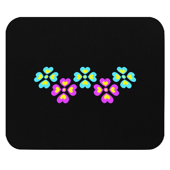 Many Pretty Daisy Flowers Decorative Nature Design Mouse Pads