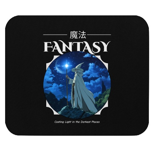 Magic Fantasy Wizard Mouse Pads