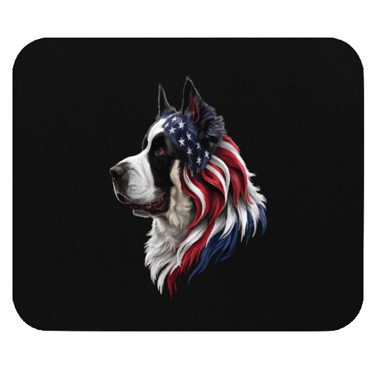 Saint Bernard Mouse Pads