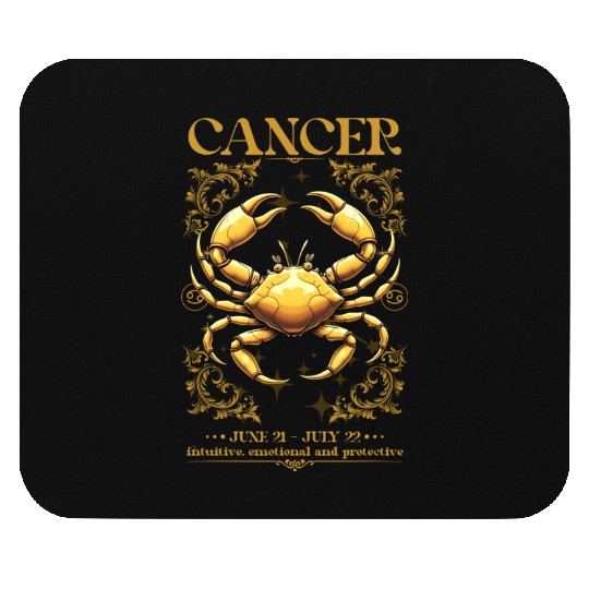 Cancer Zodiac Sign Mouse Pads