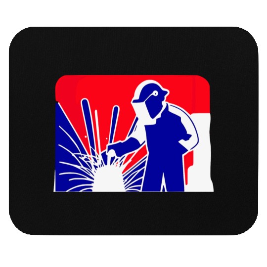 Major League Welder Sticker – Perfect for Proud We Mouse Pads