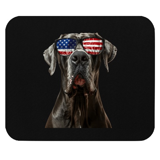 Great Dane Mouse Pads