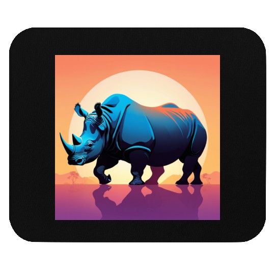 Rhinoceros - 01 Mouse Pads