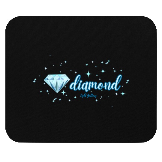 Diamond gemstone jewel Mouse Pads