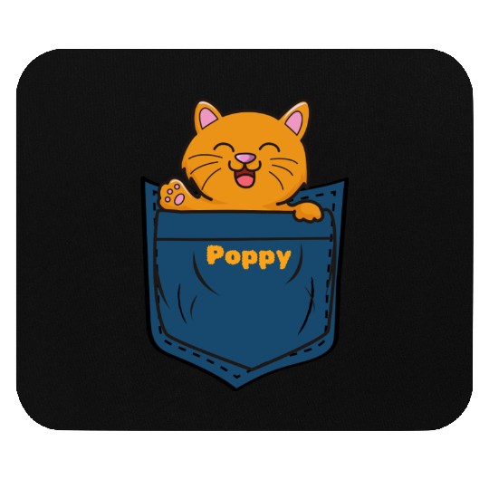 Adorable poppy Mouse Pads