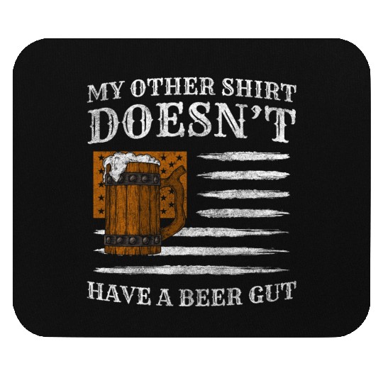 Partying Drinking Men's Evening Drunk Mouse Pads