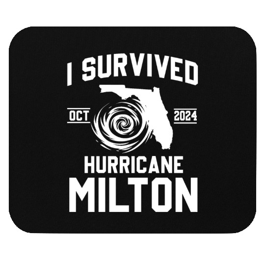 I survived Hurricane Milton October 2024 Mouse Pads