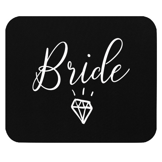 Bride Wedding Engagement Bachelorette Party Mouse Pads