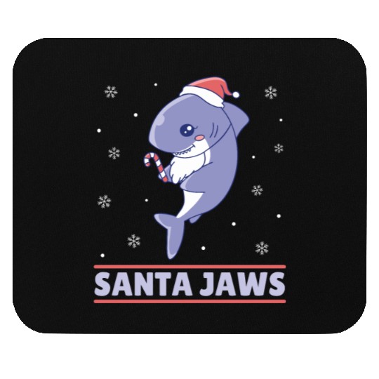 Santa Jaws Mouse Pads