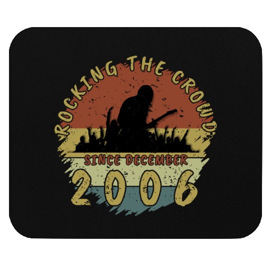 18th birthday Rocking this planet GIT 12/2006 Mouse Pads