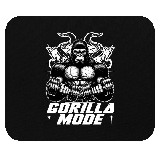 Gorilla Mode Workout Gym Mouse Pads