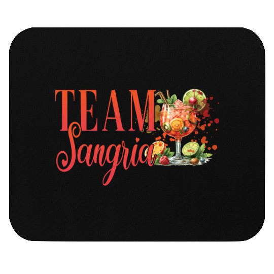 Cocktail Bartender Team Sangria Mouse Pads