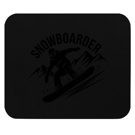 Snowboard Snowboarder Snowboarding Winter Sports Mouse Pads