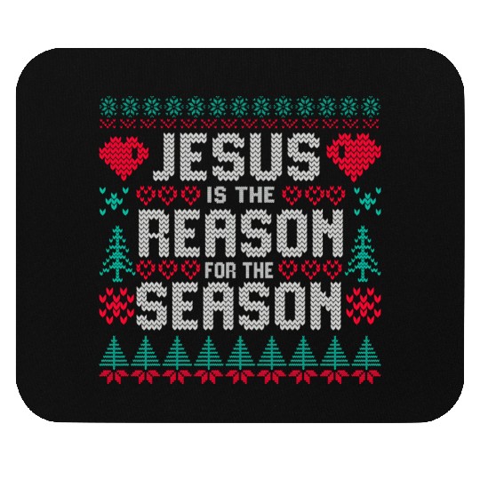 Jesus is the Reason for the Season Mouse Pads