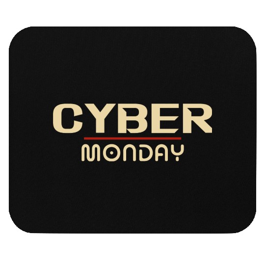 Cyber Monday Mouse Pads Design Retro vintage