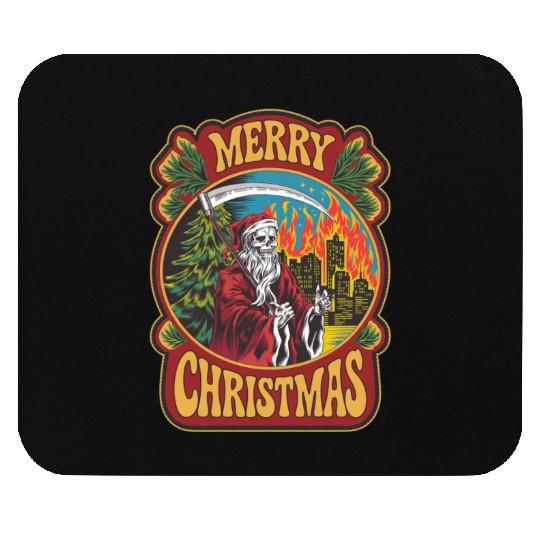 Dark Christmas Mouse Pads