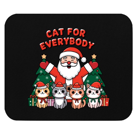 cat for everybody Mouse Pads