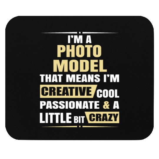 Photo Model Creative Cool And Crazy Mouse Pads